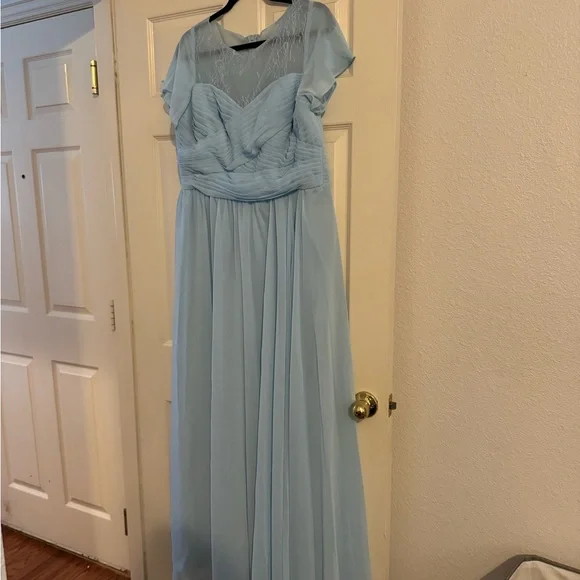 JJs House | Dresses | Jjs House Light Blue Wedding Dress | Poshmark